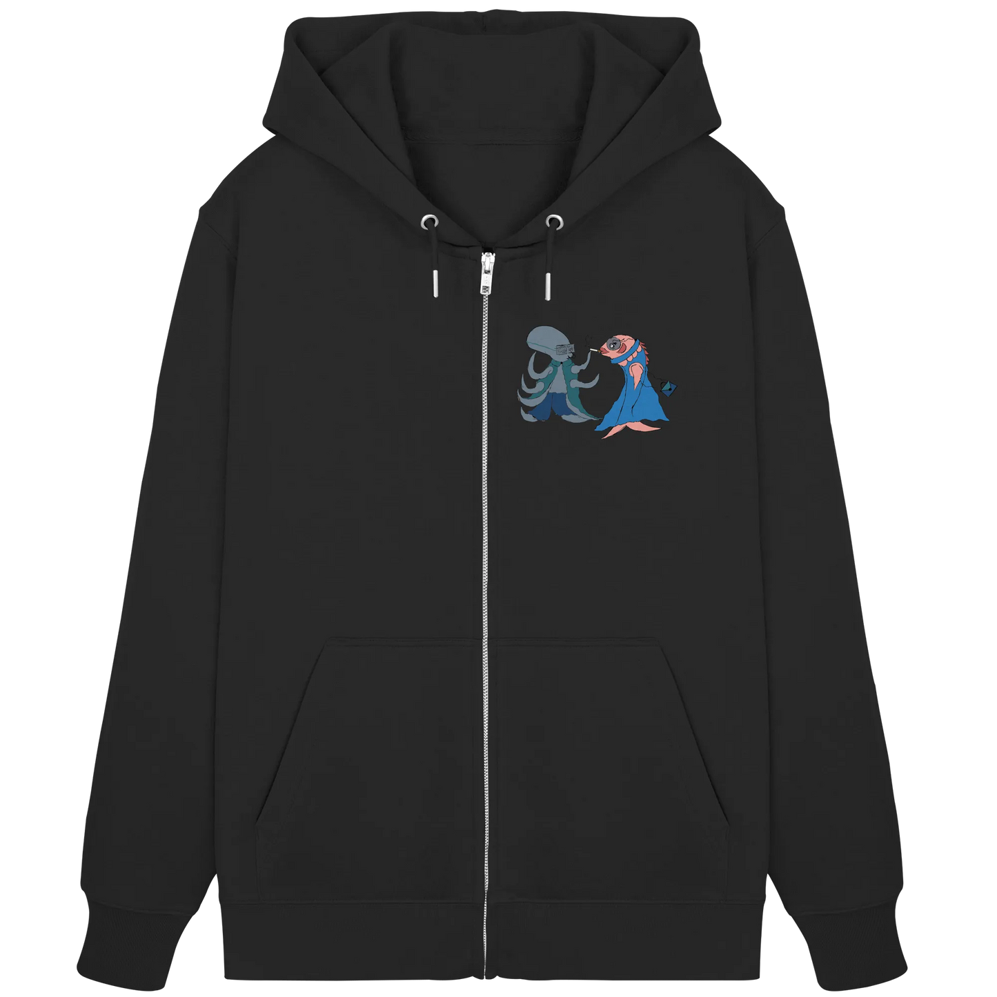 Octopus Dialogue - Organic Zipper