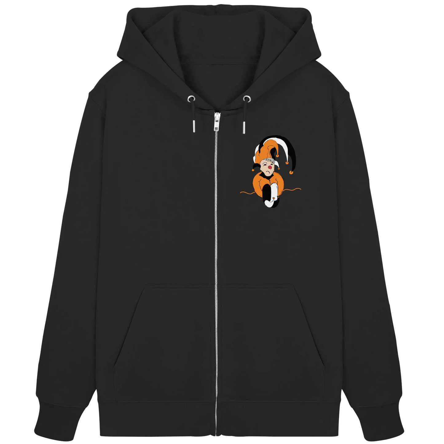 Blue Clown - Organic Zipper