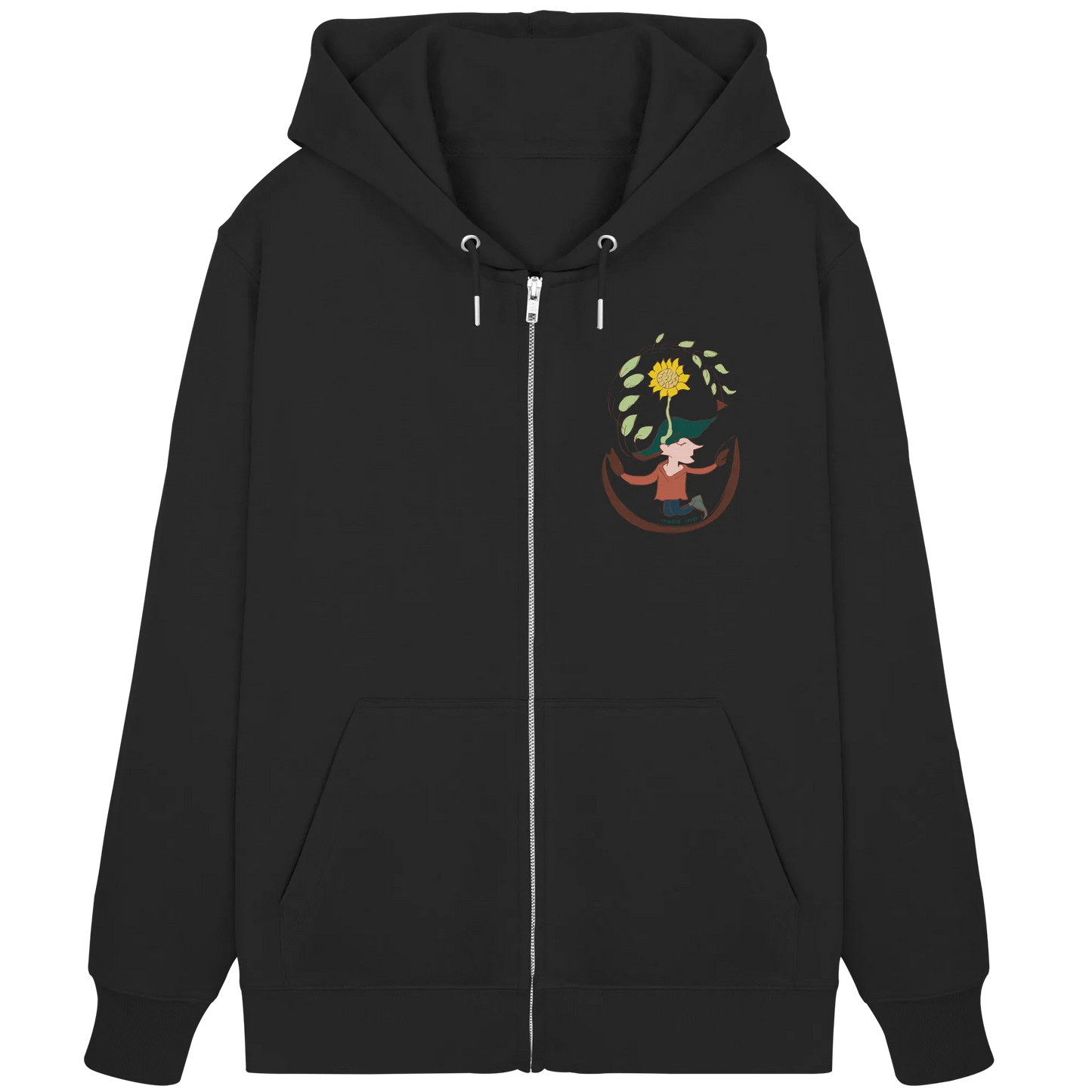 Hooded Hope - Organic Zipper