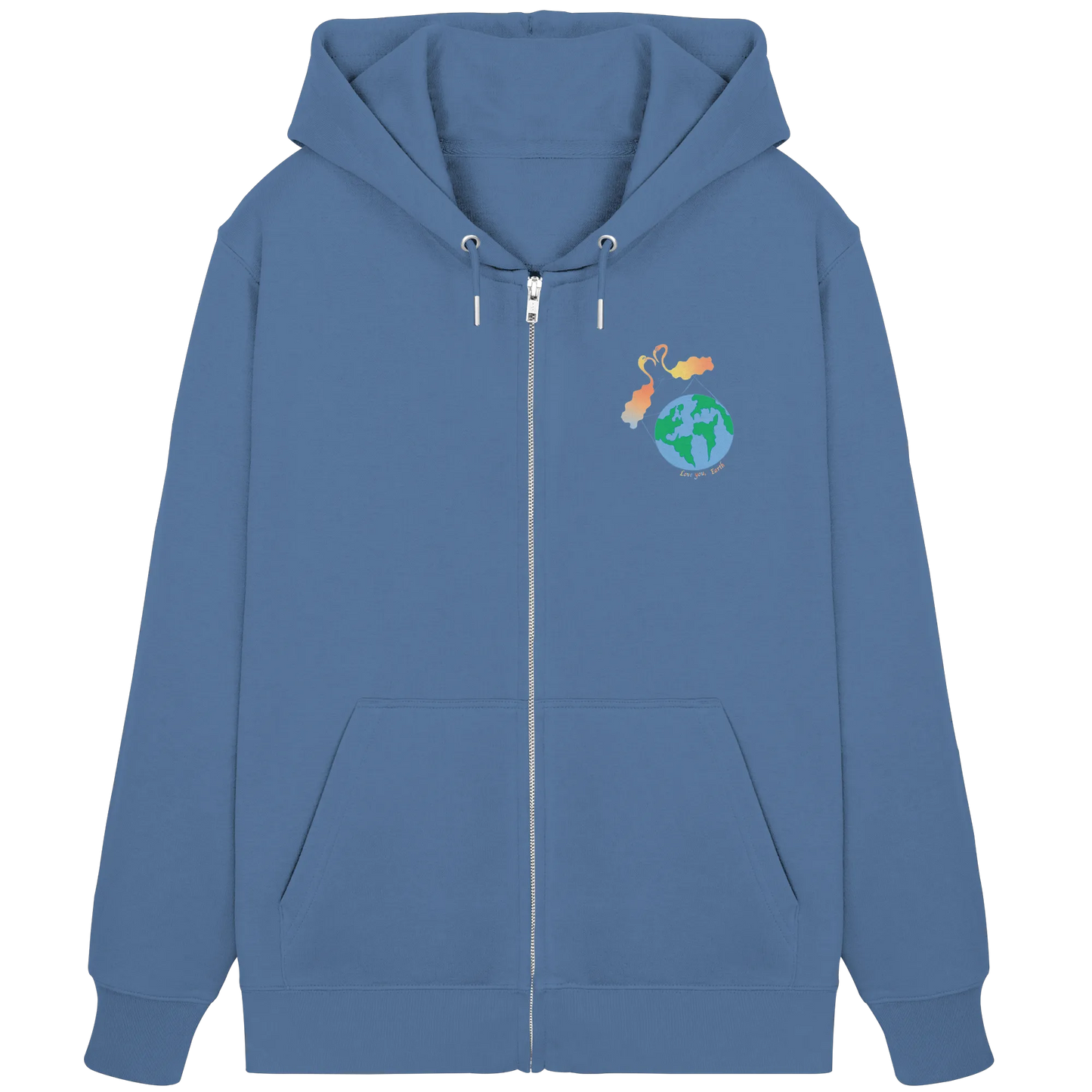 Love you Earth! - Organic Zipper