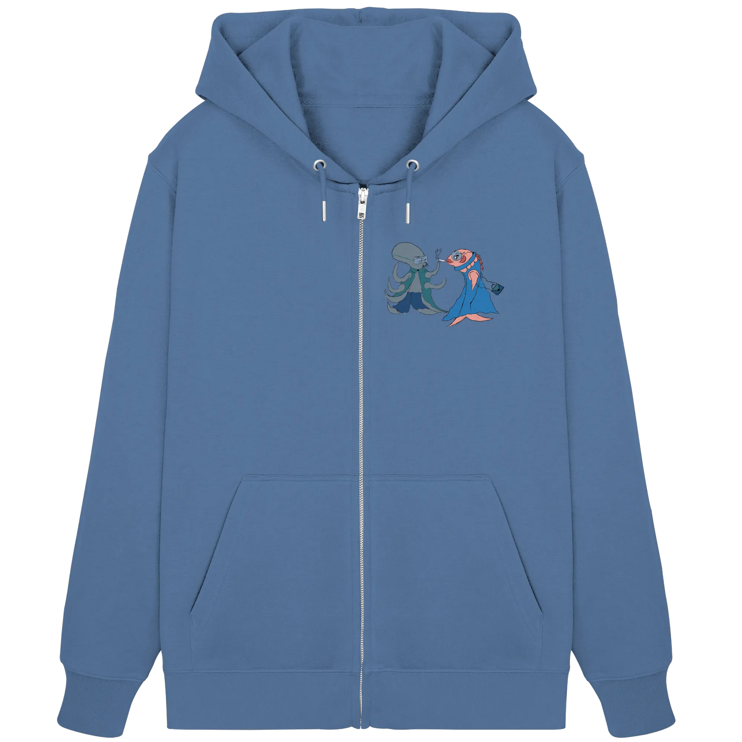 Octopus Dialogue - Organic Zipper