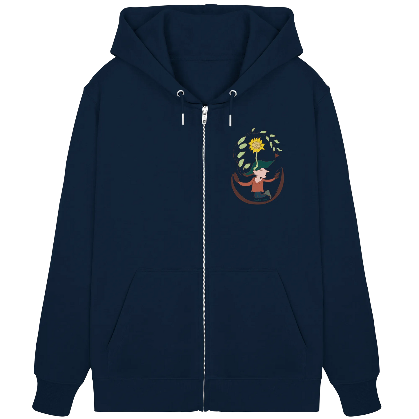Hooded Hope - Organic Zipper