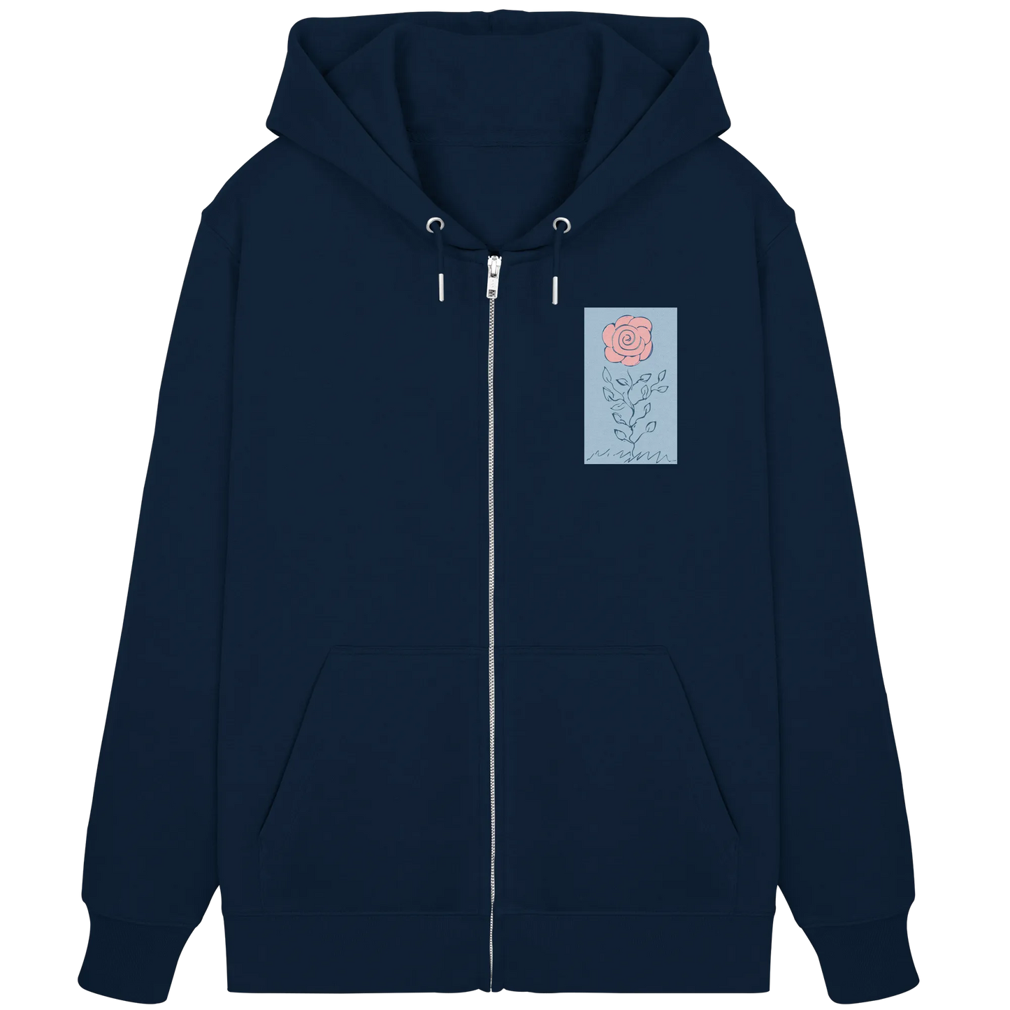 Rose - Organic Zipper