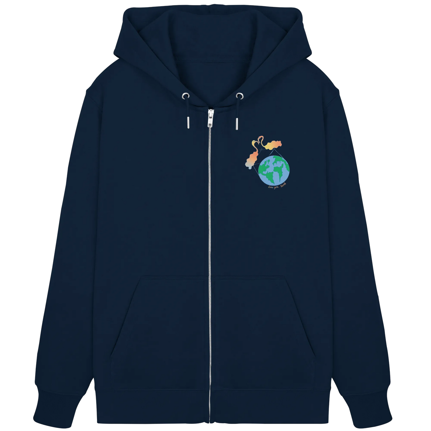 Love you Earth! - Organic Zipper