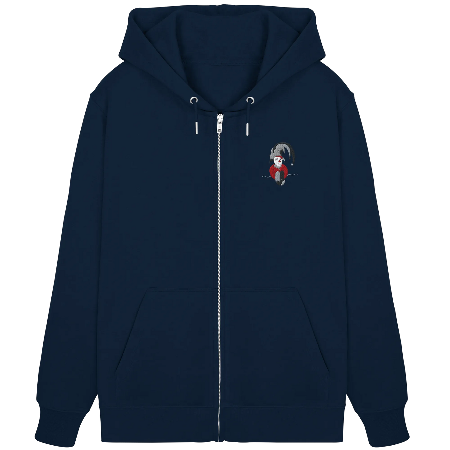 Blue Clown - Organic Zipper (Stick)