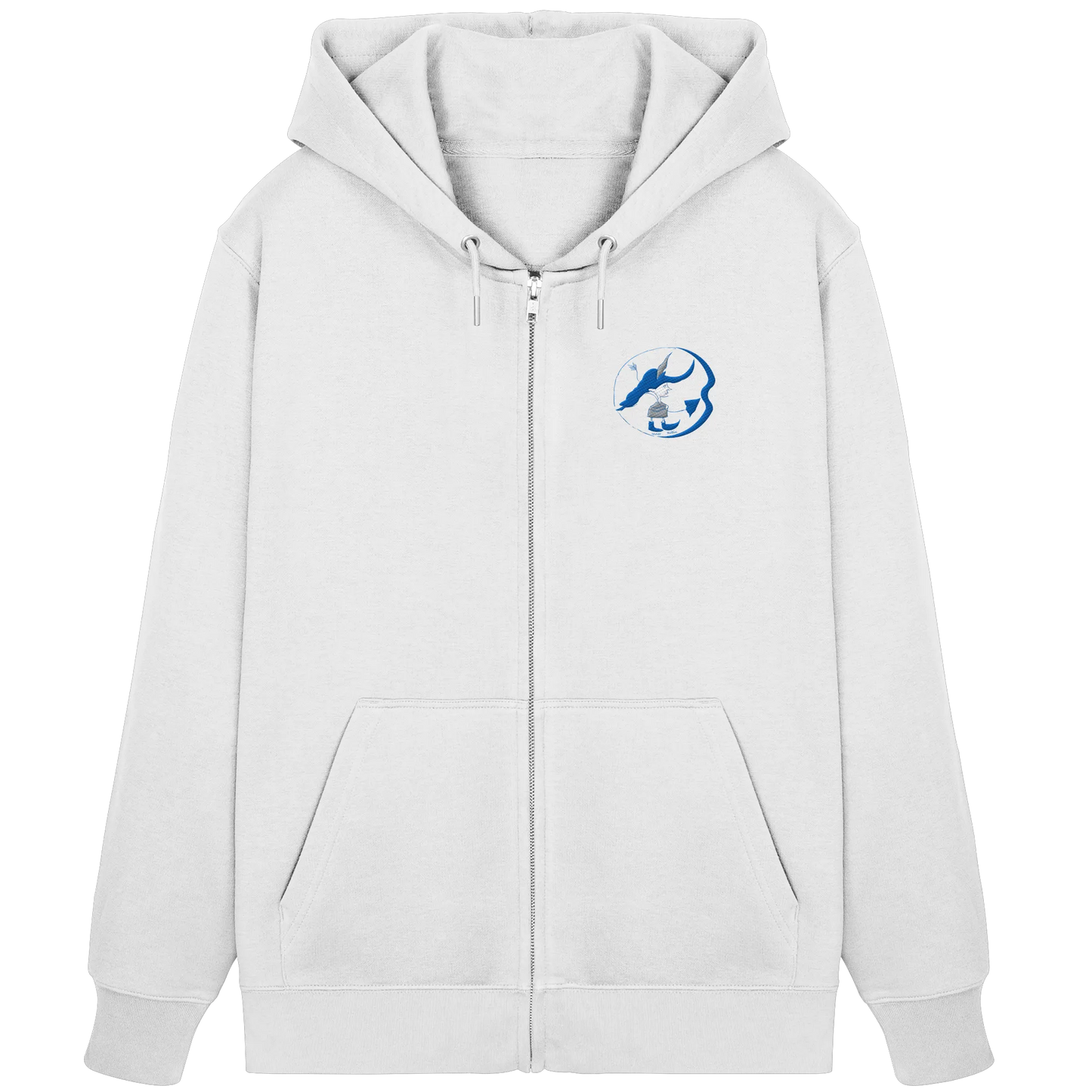 Inner Robin Embroidery - Organic Zipper (Stick)