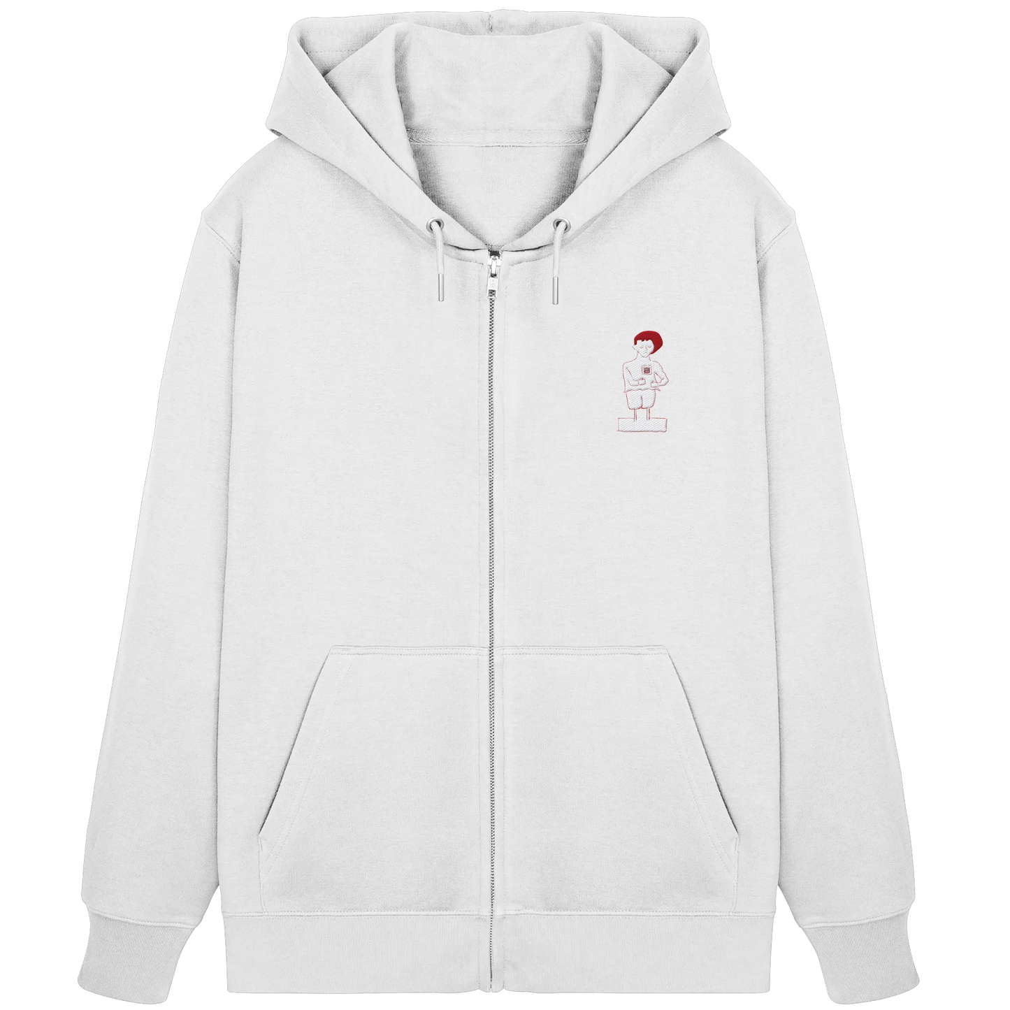 Connecting Embroidery - Organic Zipper (Stick)