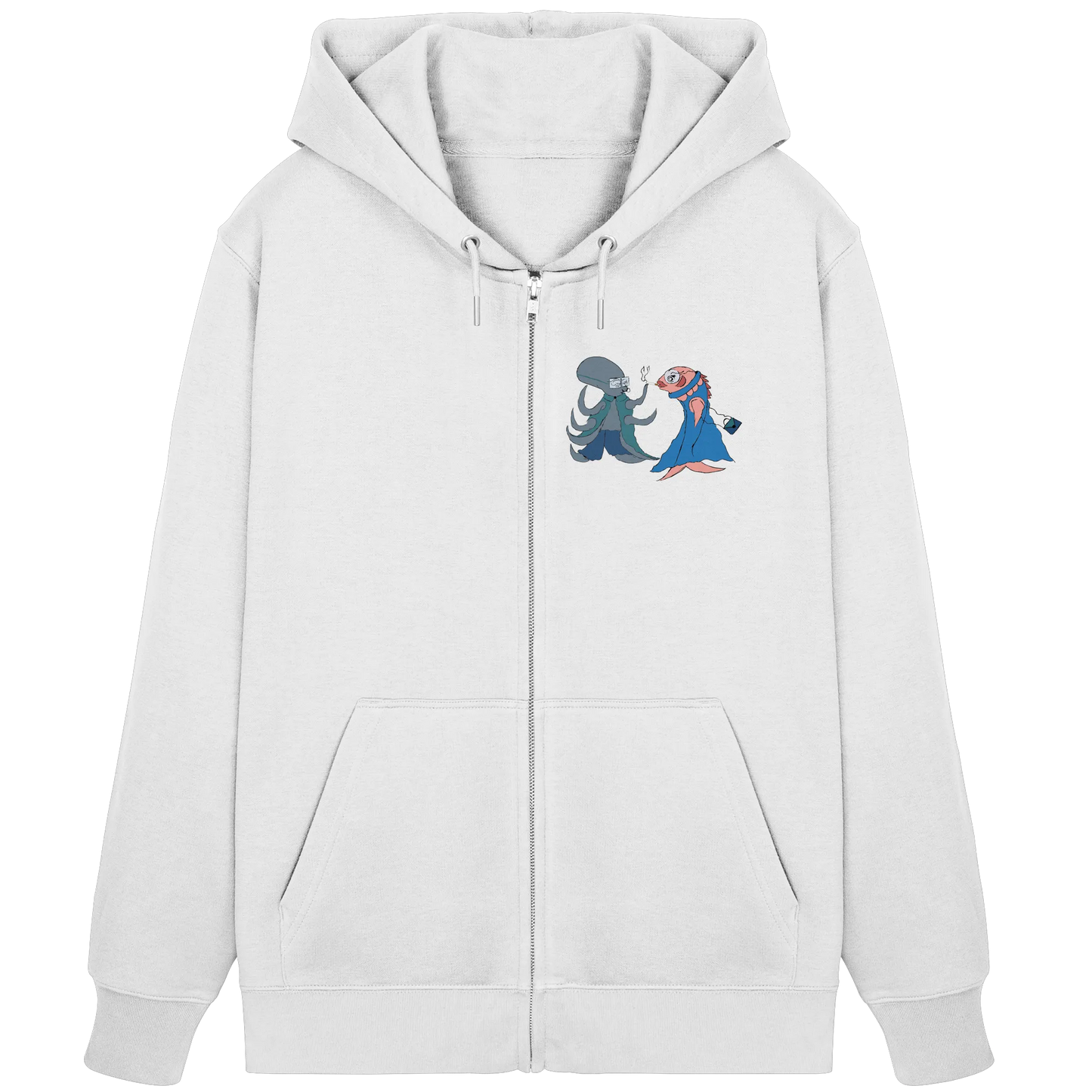 Octopus Dialogue - Organic Zipper