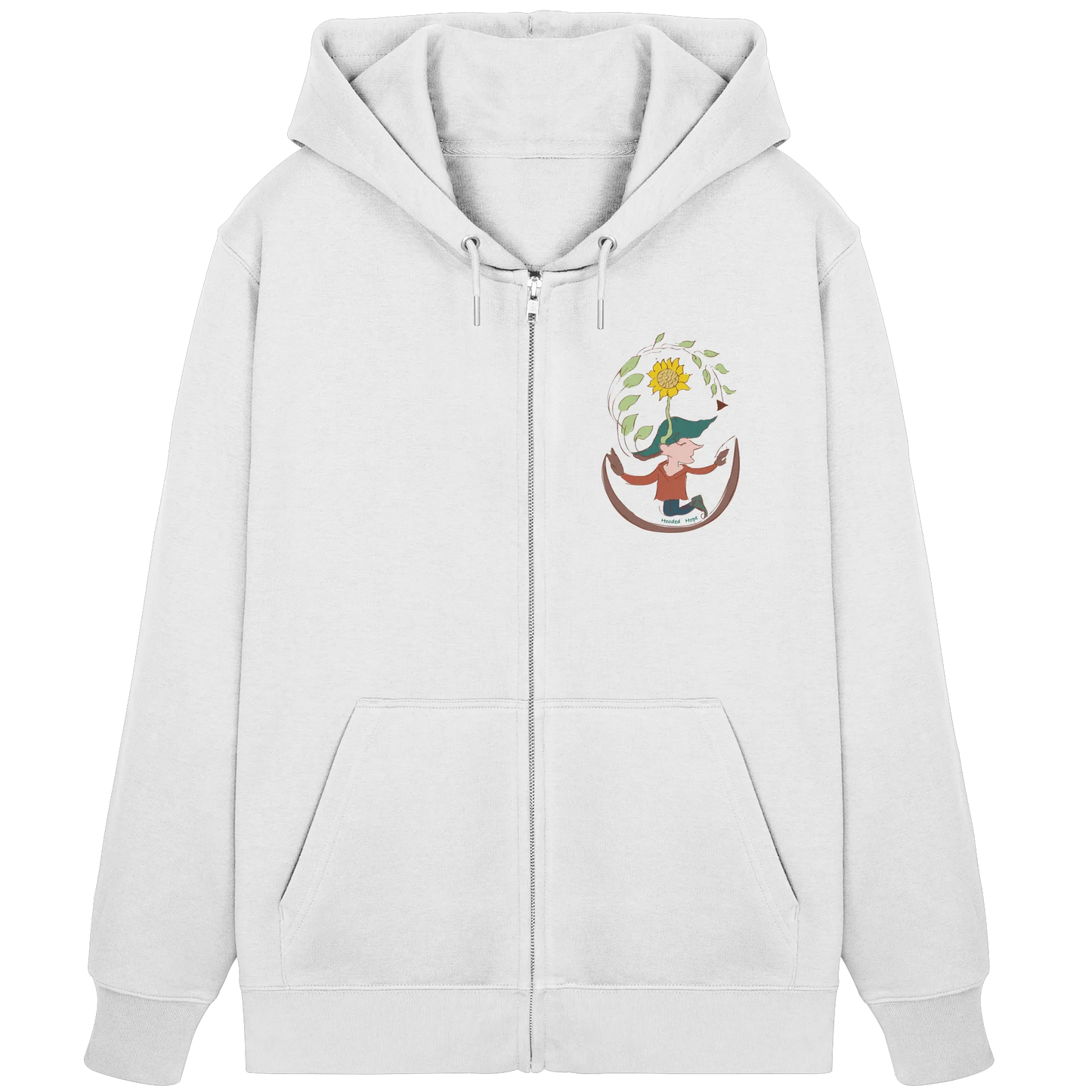 Hooded Hope - Organic Zipper