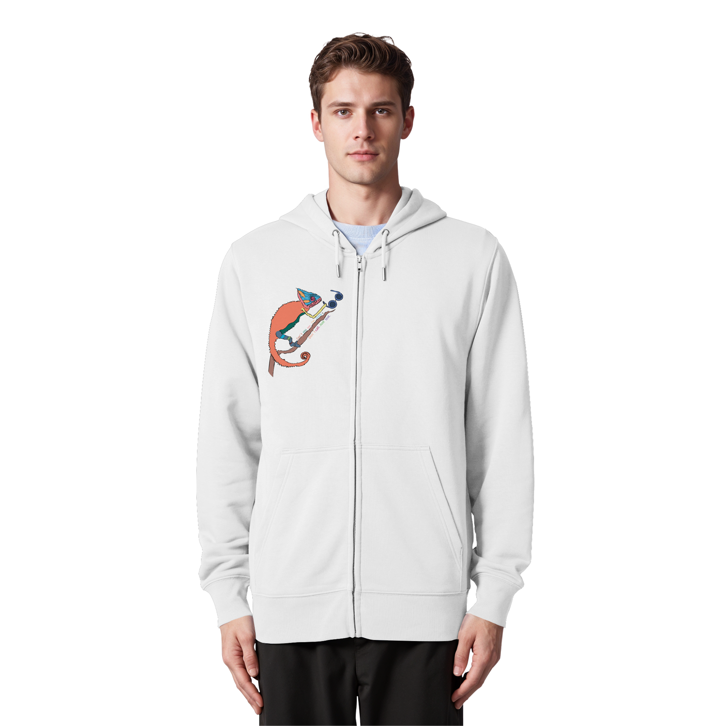 Don't call me - Organic Zipper