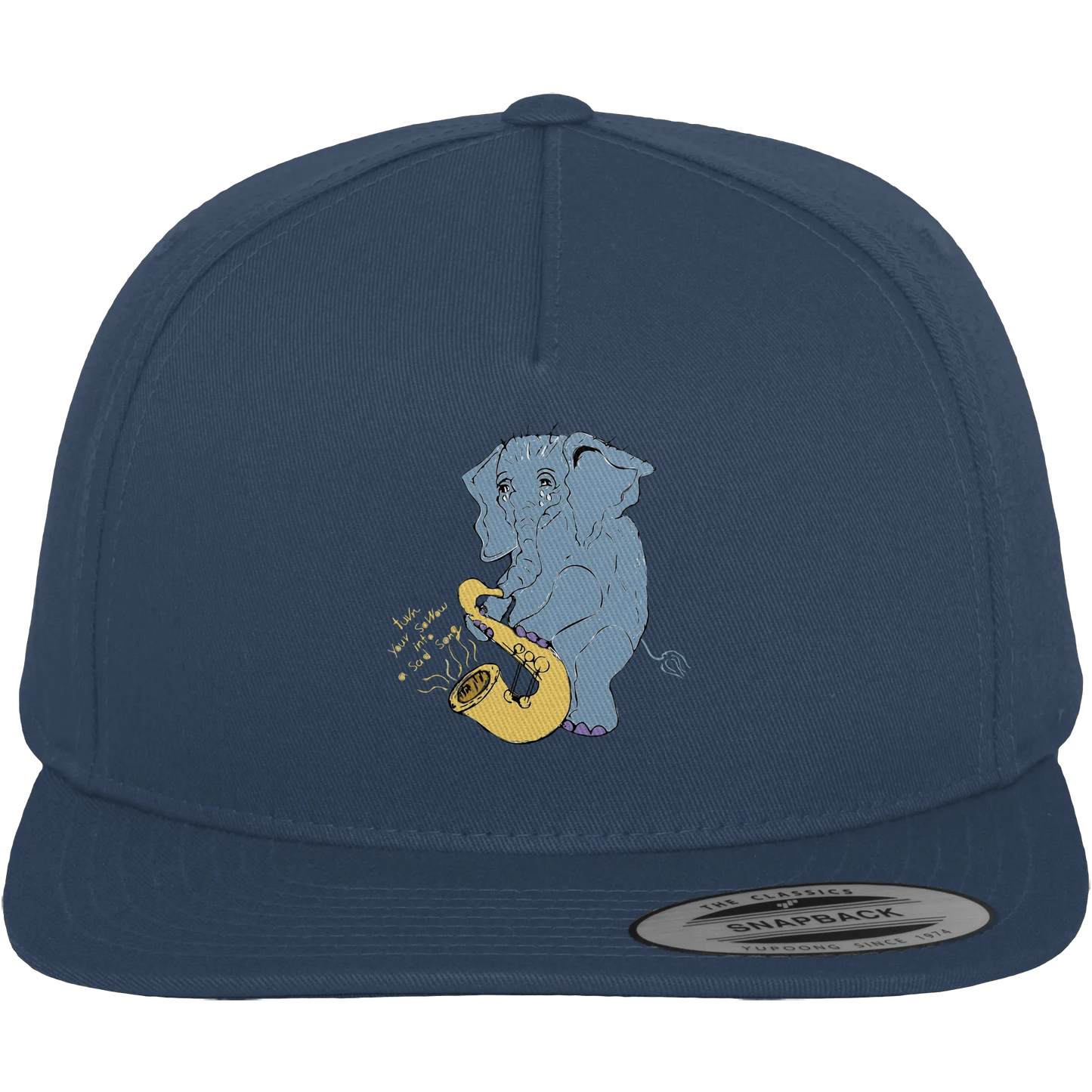 A sad Elephant - Premium Snapback