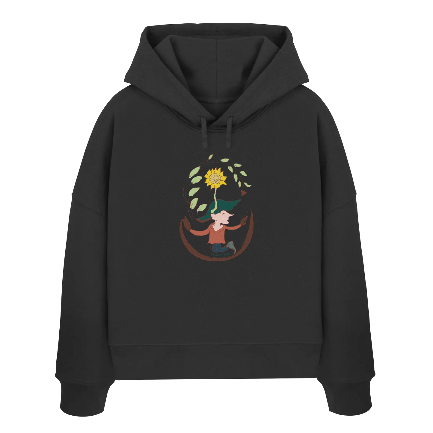 Hooded Hope - Womens Organic Boxcut Hoodie