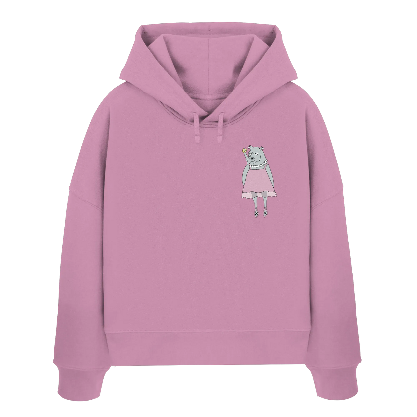 Rhino - Womens Organic Boxcut Hoodie