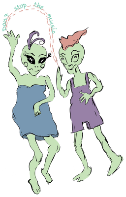 Dancing Aliens