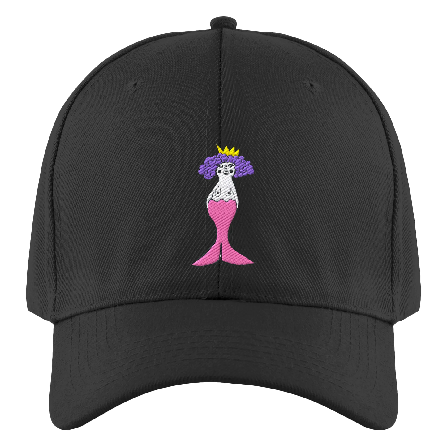 Mermaid Embroidered - Authentic Baseball Cap