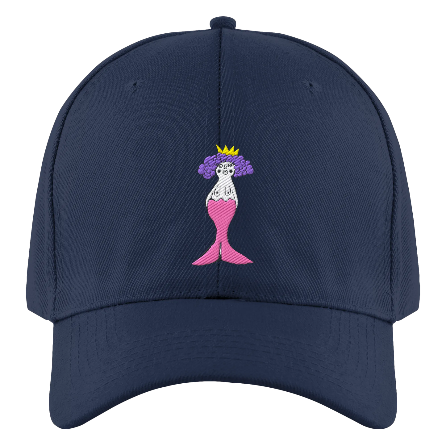 Mermaid Embroidered - Authentic Baseball Cap