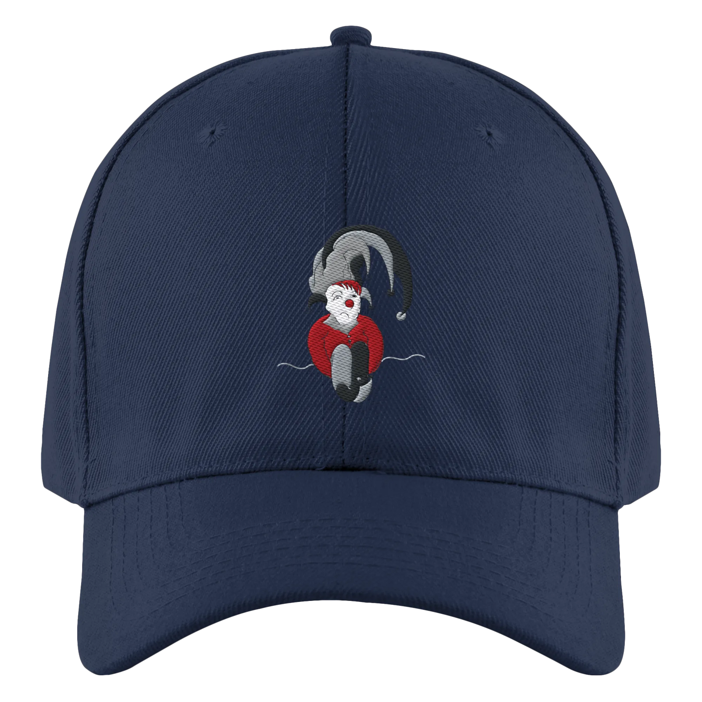 Blue Clown Embroidered - Authentic Baseball Cap