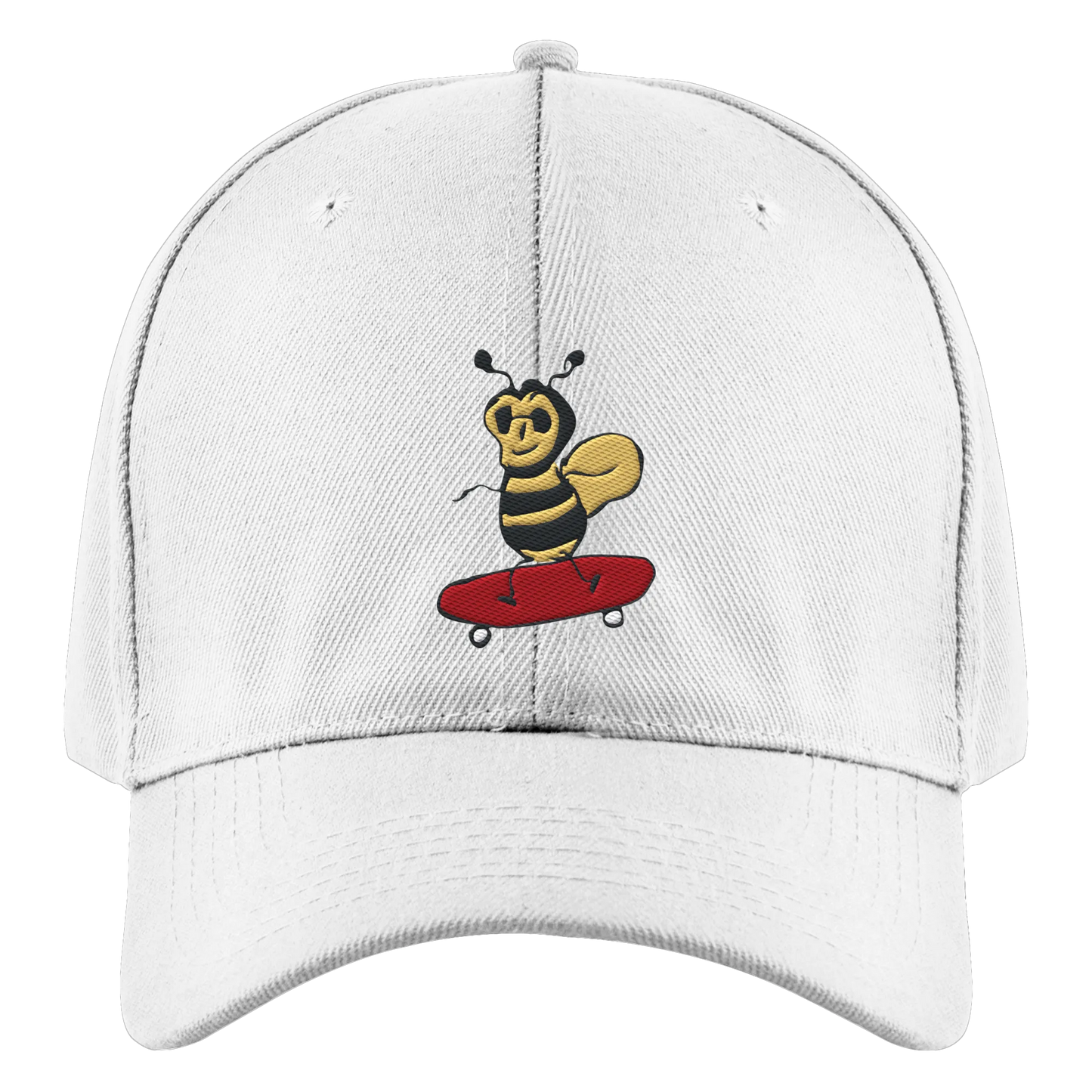 Rolling Bee Embroidered - Authentic Baseball Cap