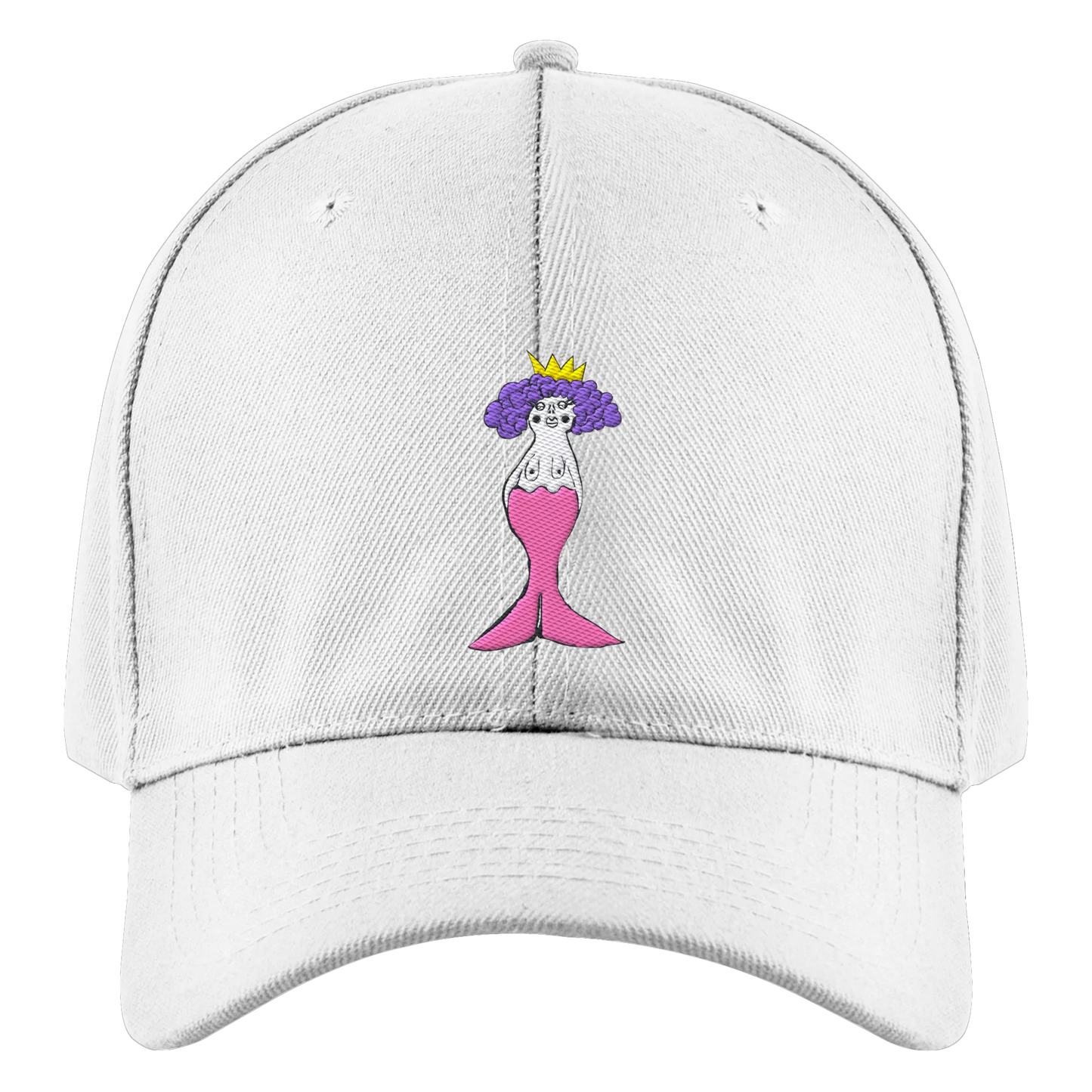 Mermaid Embroidered - Authentic Baseball Cap