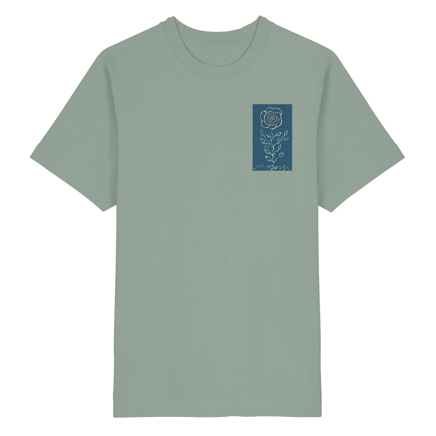 Rose - Heavy Oversized Organic Shirt