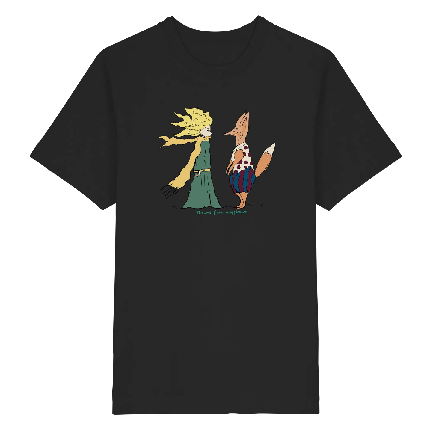 The one from my planet - Heavy Oversized Organic Shirt