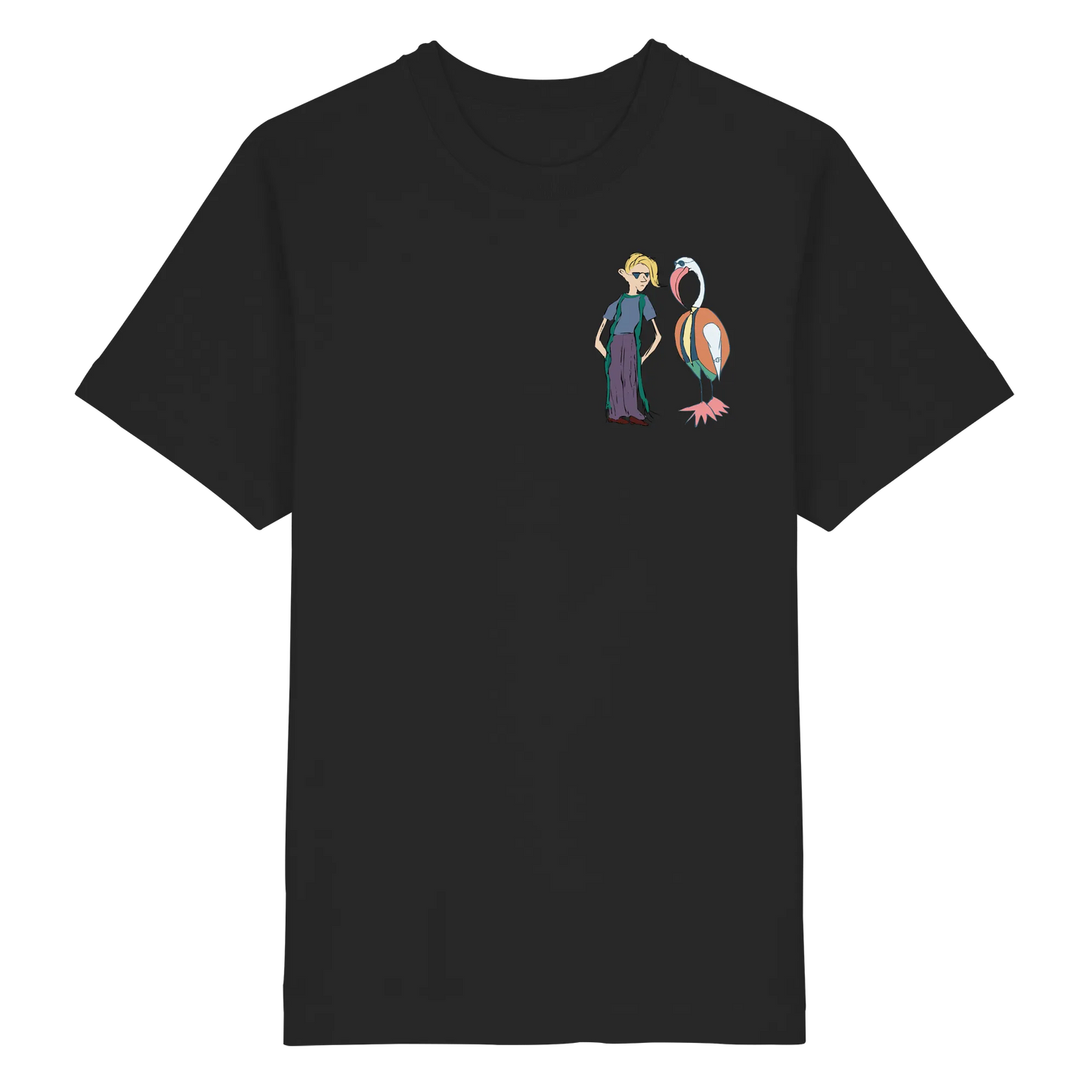 The Boy and the Heron - Heavy Oversized Organic Shirt