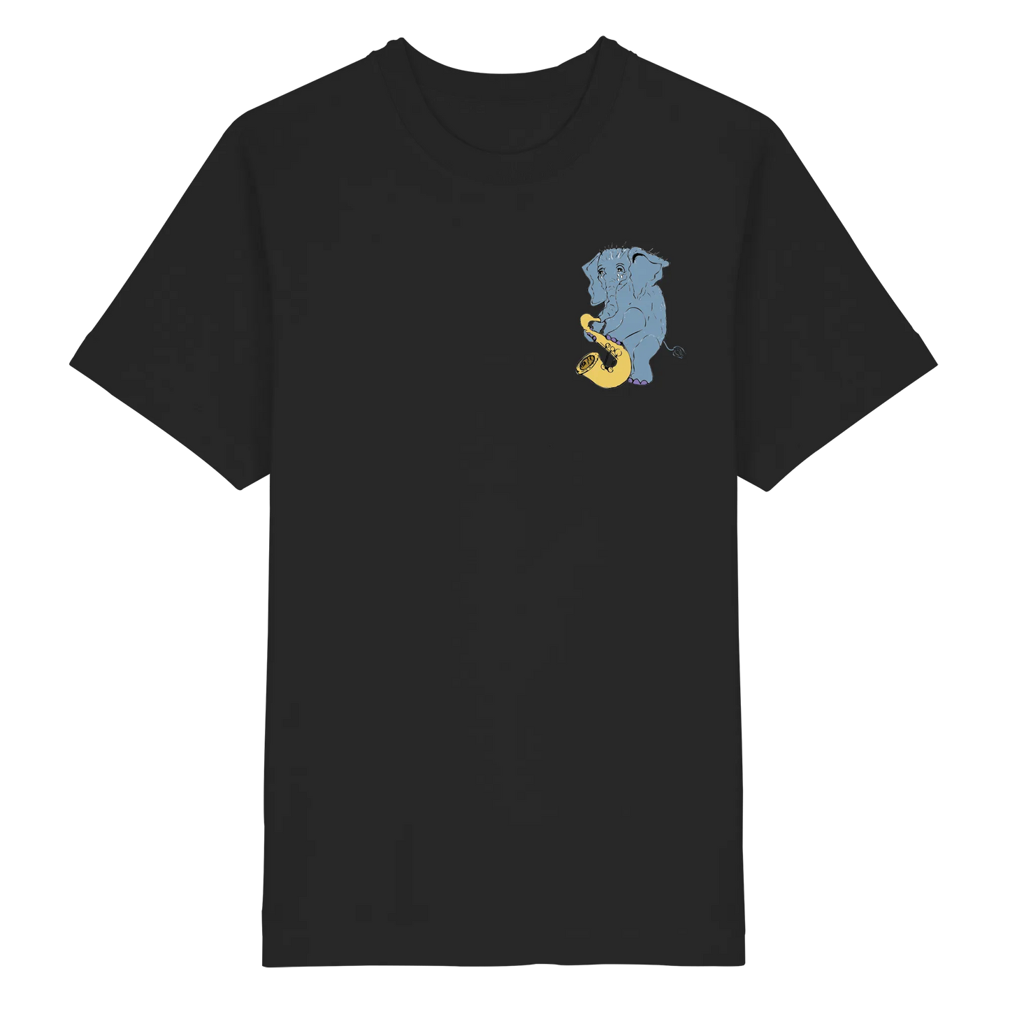 A sad Elephant  - Heavy Oversized Organic Shirt