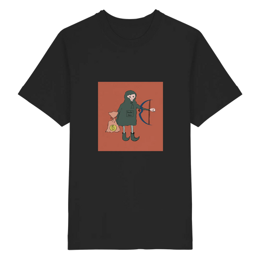 Hoodie Robin - Heavy Oversized Organic Shirt