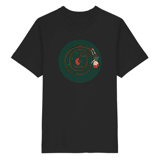 Jack and mushrooms! - Heavy Oversized Organic Shirt