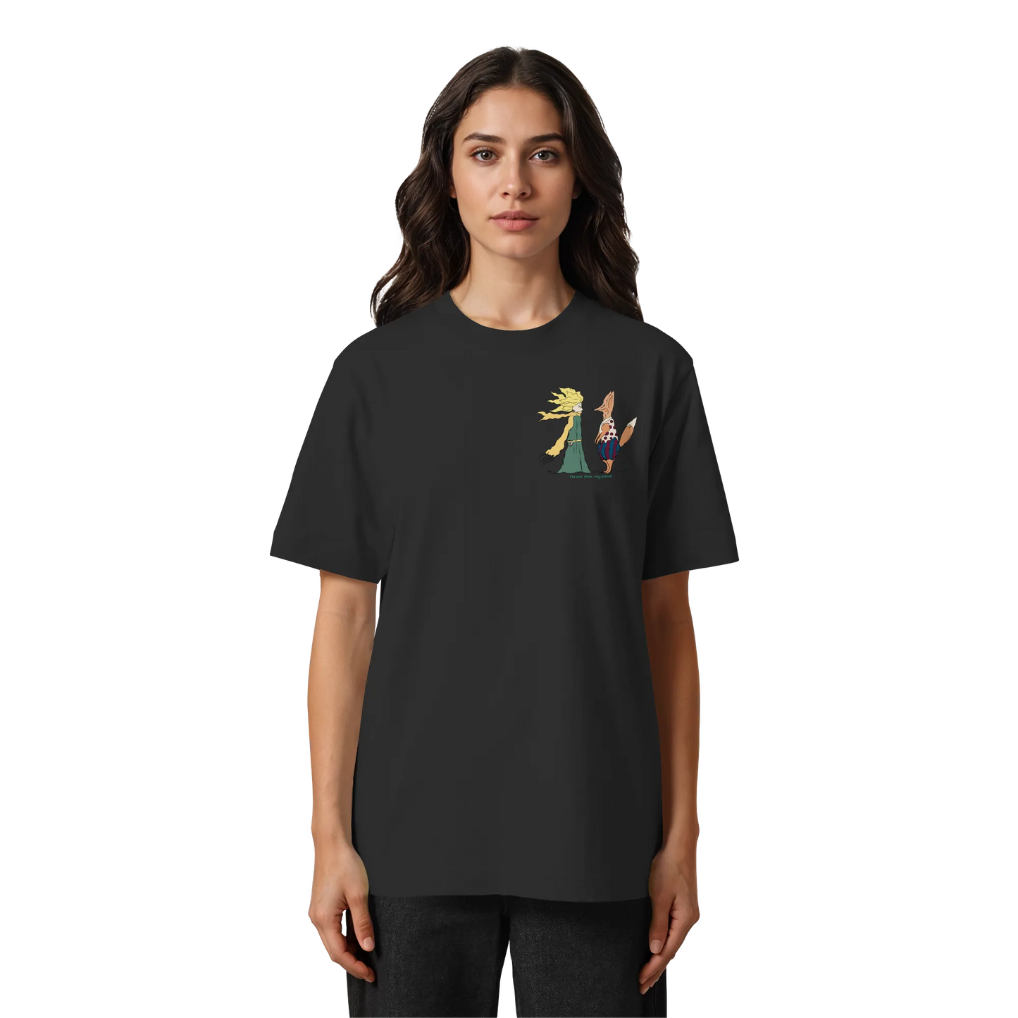 The one from my planet! - Heavy Oversized Organic Shirt