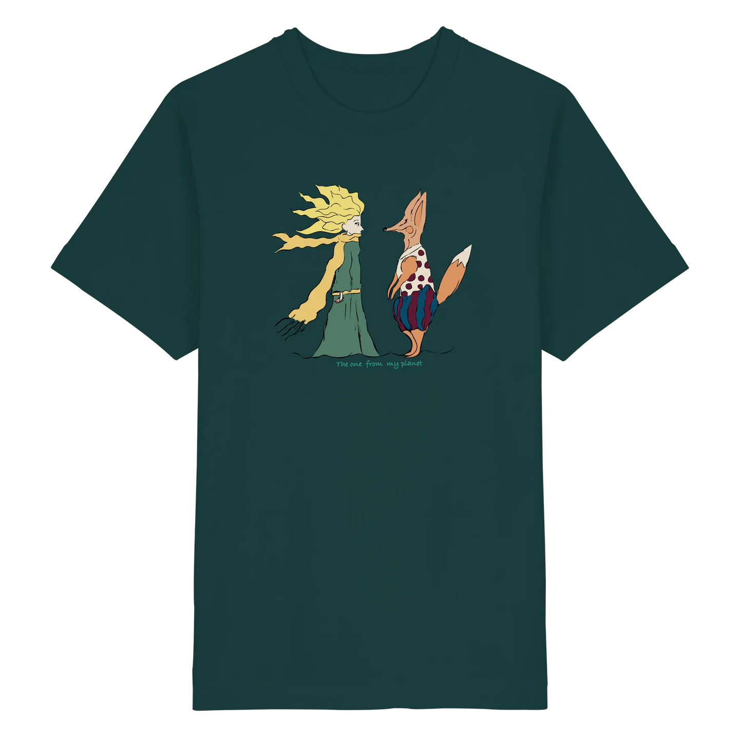 The one from my planet - Heavy Oversized Organic Shirt
