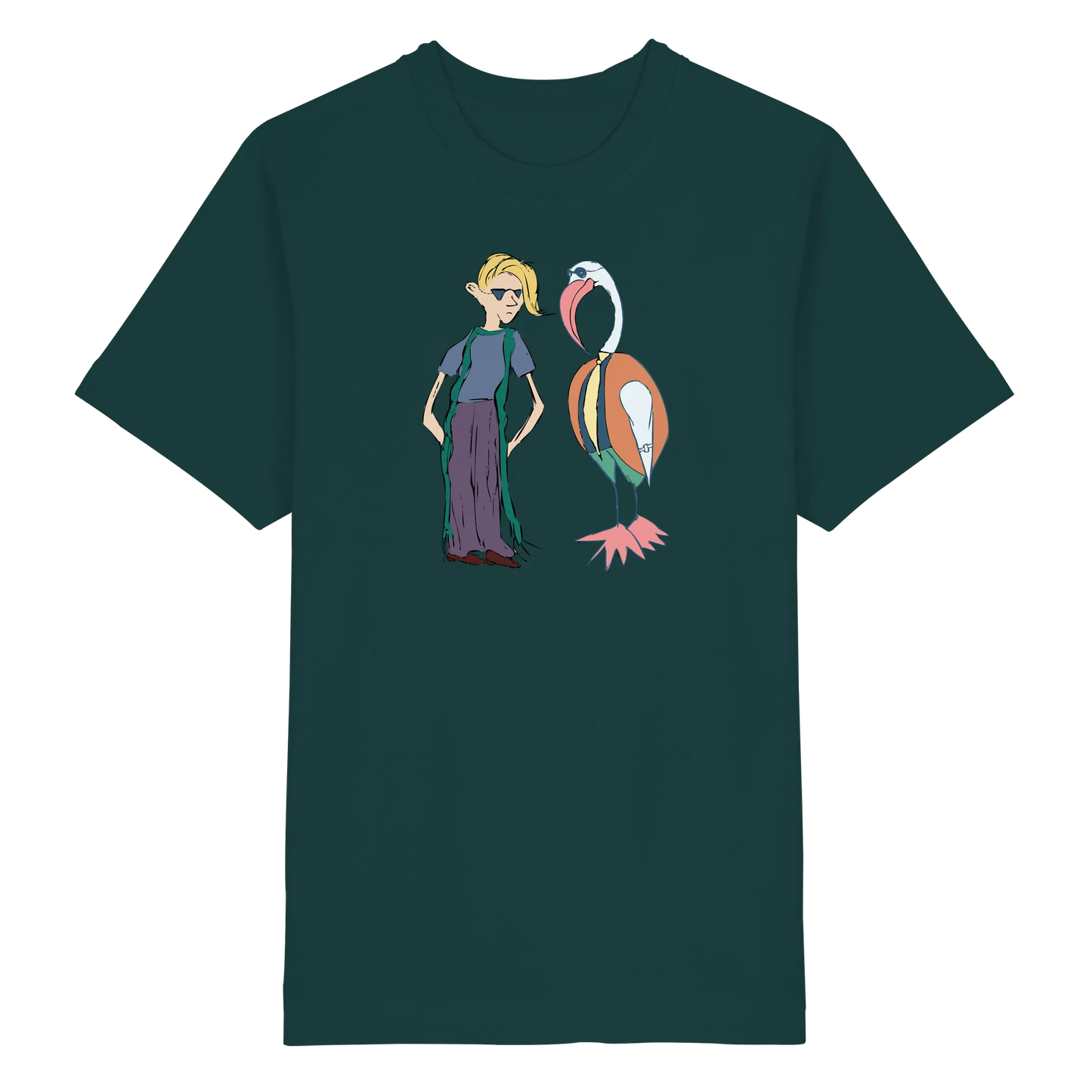 The Boy and the Heron  - Heavy Oversize - big design