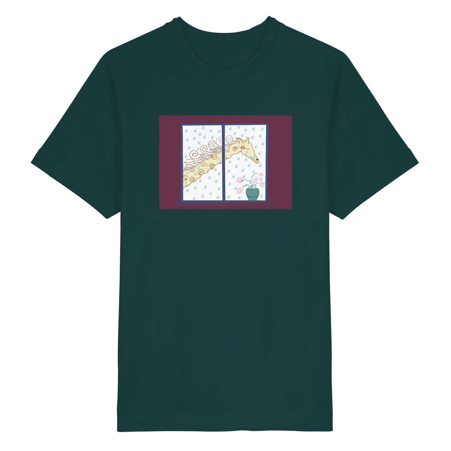 Giraffe  - Heavy Oversized Organic Shirt