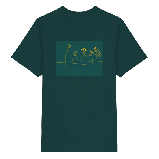 Flowers! - Heavy Oversized Organic Shirt