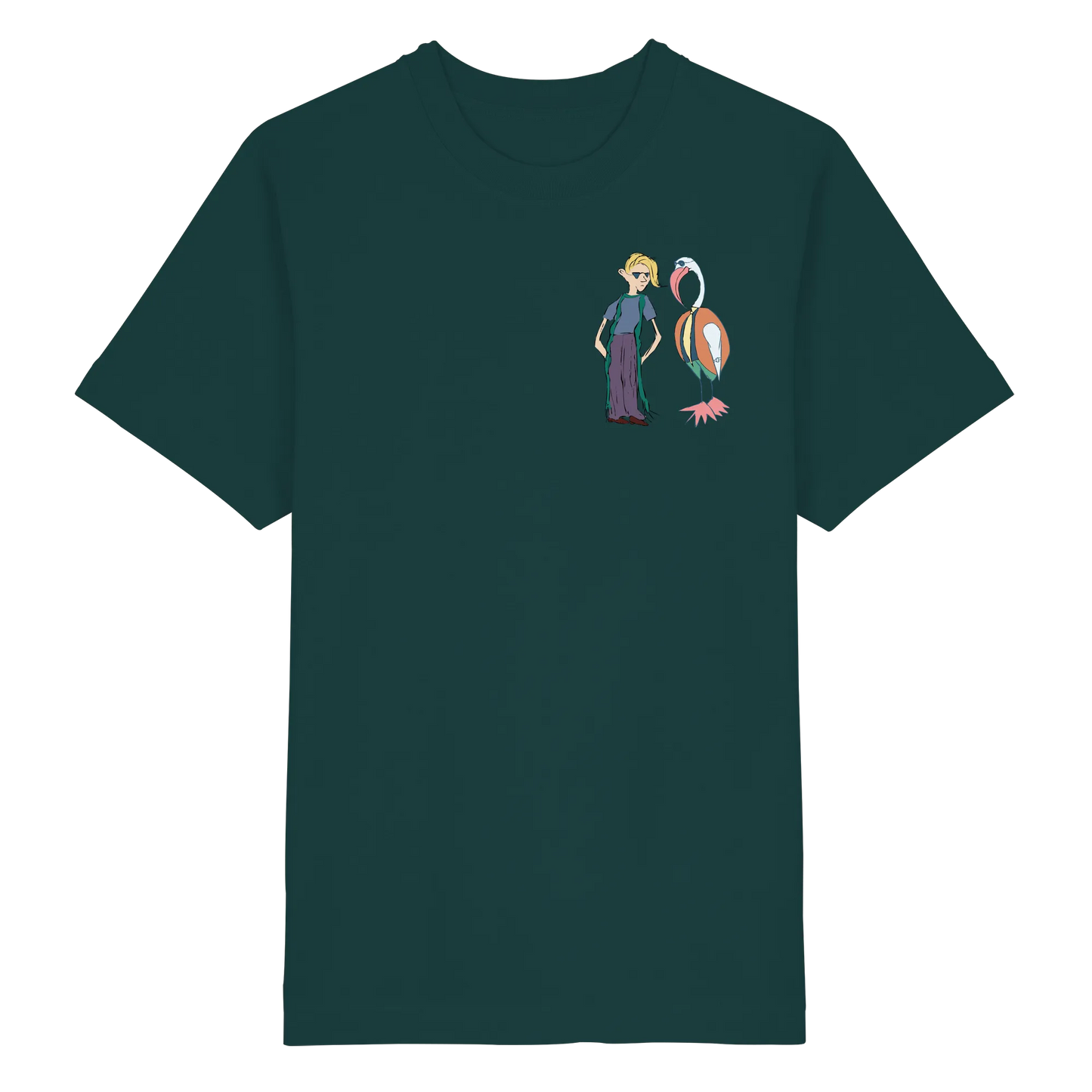 The Boy and the Heron - Heavy Oversized Organic Shirt