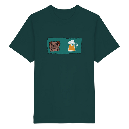 Bark and Brew- Heavy Oversized Organic Shirt