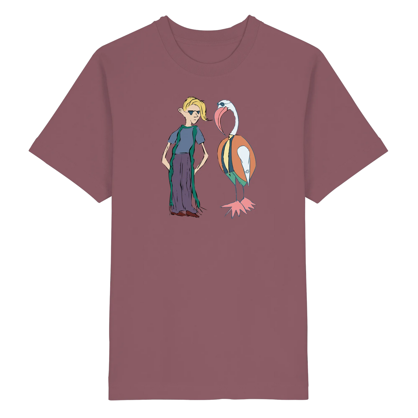 The Boy and the Heron  - Heavy Oversize - big design