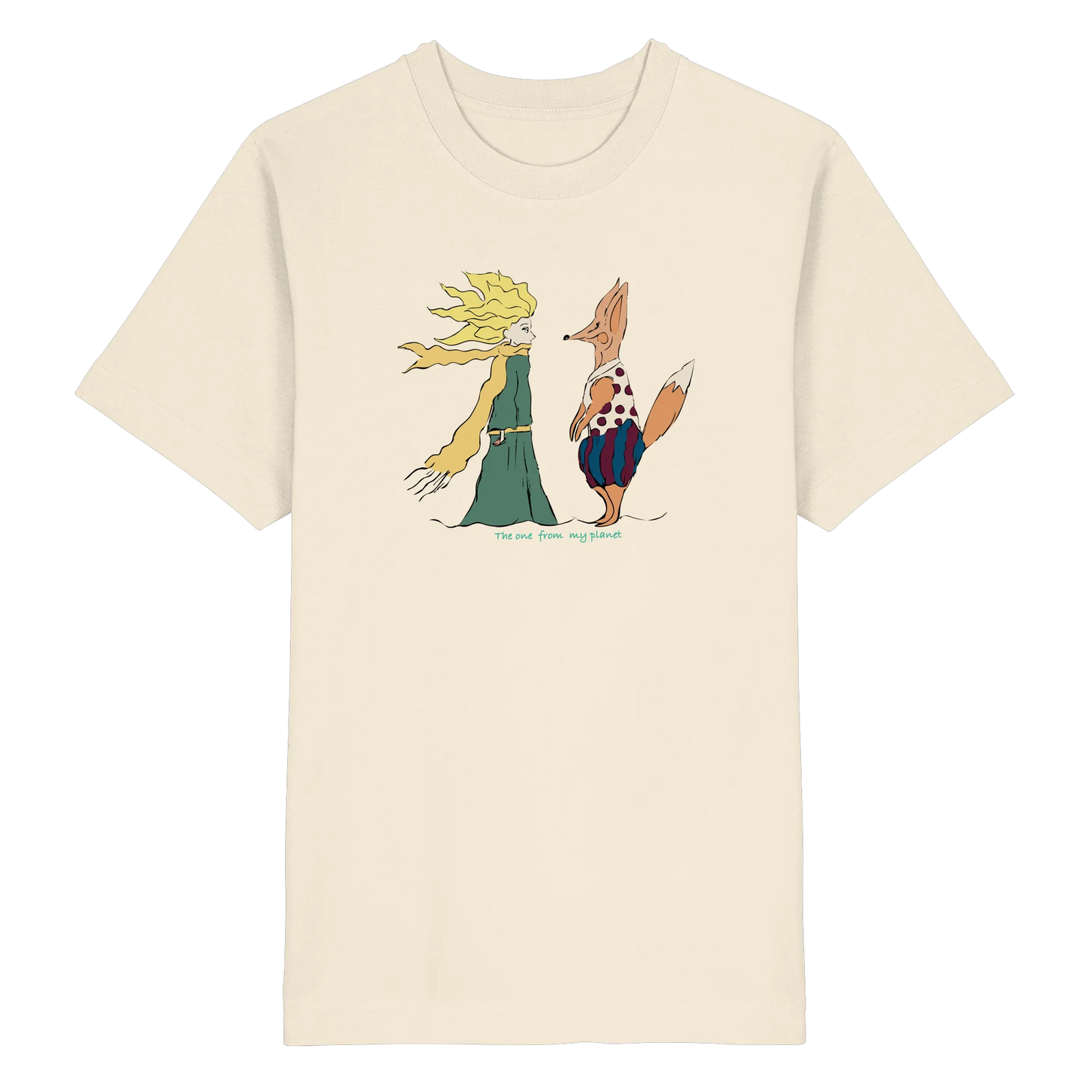 The one from my planet - Heavy Oversized Organic Shirt