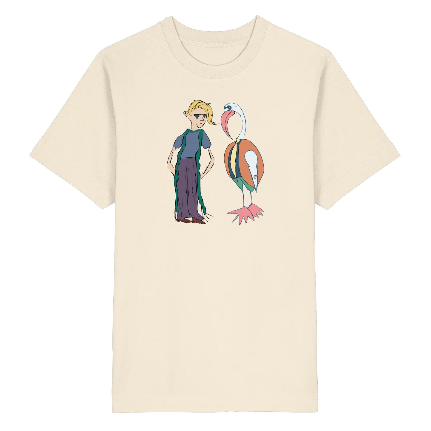 The Boy and the Heron  - Heavy Oversize - big design