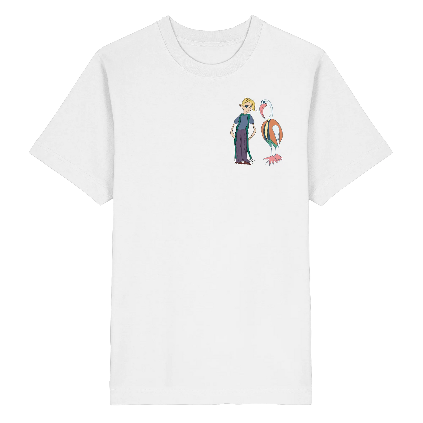 The Boy and the Heron - Heavy Oversized Organic Shirt