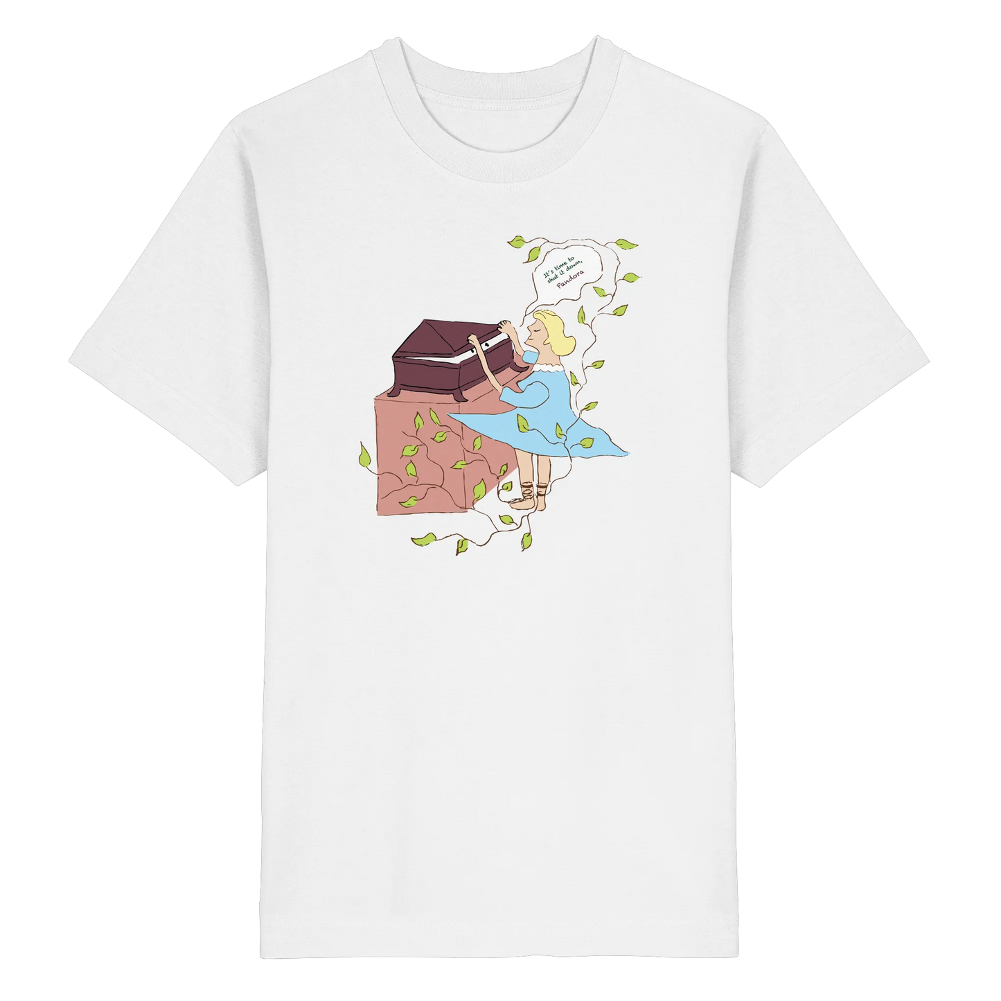 it's time to shut it down pandora! - Heavy Oversized Organic Shirt