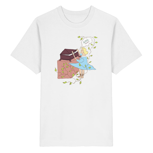 it's time to shut it down pandora! - Heavy Oversized Organic Shirt