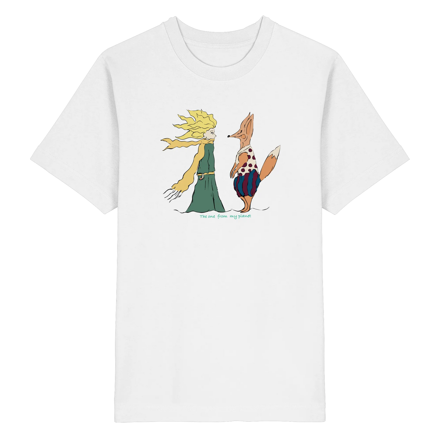 The one from my planet - Heavy Oversized Organic Shirt