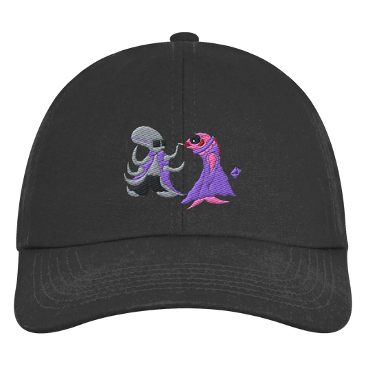Octopus embroidery - Organic 6-Panel Cap