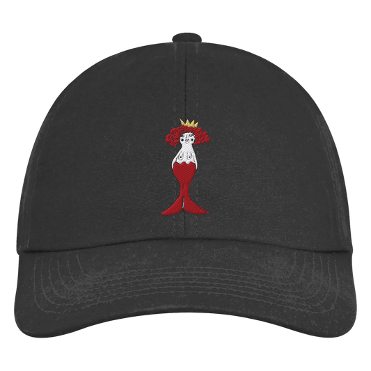 Mermaid Embroidery - Organic 6-Panel Cap