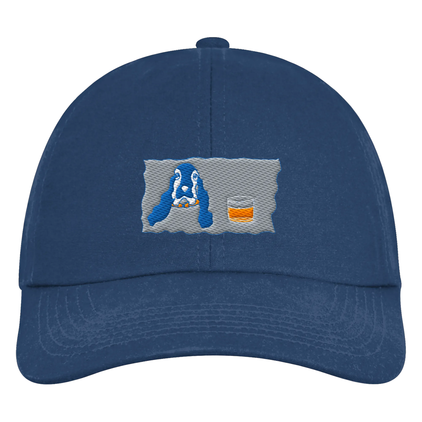 Scotch Dog embroidery - Organic 6-Panel Cap