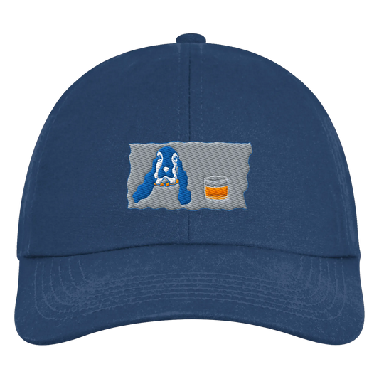 Scotch Dog embroidery - Organic 6-Panel Cap