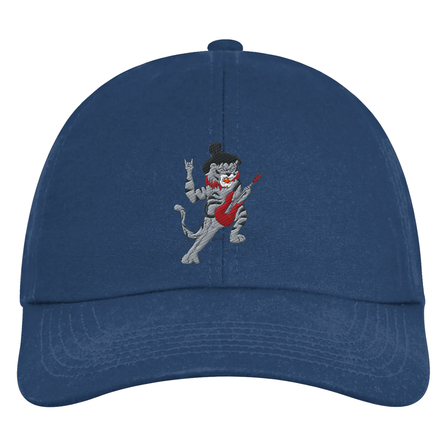 rockstar embroidery - Organic 6-Panel Cap