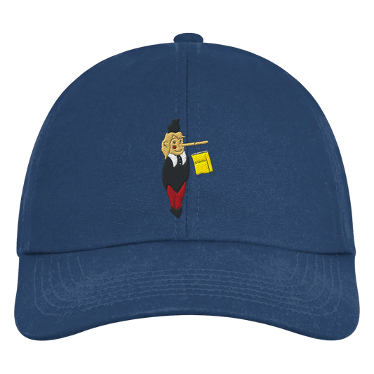 Pinocchio Embroidery - Organic 6-Panel Cap