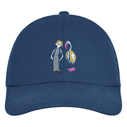 The Boy and the Heron Embroidery - Organic 6-Panel Cap
